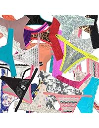 Conjunto de ropa interior para dama, tanga, bikini, bragas de encaje de algodón