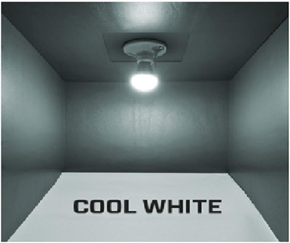 V-Tac LED 3w P45 Golf Ball Bulbs - PACK OF 10 - E14 / SES - Cool White 6400K, 3w 6400k Cool White, 10 Count (Pack of 1) - Image 4