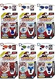Beyblade Shogun Steel SS-01 Samurai Ifrit, SS-02 Ninja Salamander, SS-08 Pirate Orochi, SS-09 Thief Phoenix, SS-10 Guardian Leviathan & SS-13 Pirate Kraken Tops Bundle