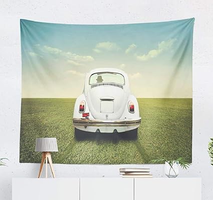 Amazon Com Summor Vintage Car Wall Tapestry Tapestry Wall