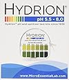 Ph. Test Tape Dispenser Hydrion Papers Strips Made for Saliva Or Urine Testing-Range Is in 2 Intervals & From 5.5 To 8.0, Check Body for Alkaline or Acid Environment, Approx. 100 Tests