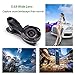 ISSIKI Electronics HD Camera Lens Kit 2 in 1 for iPhone 6/ 6s Plus/ SE/ 7/ Samsung Galaxy S7/S7 Edge/S6 Edge and Other Android Smart Phone