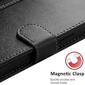 GOGME Cover per Oppo A53s Cover a Portafoglio, Pelle Premium PU Chiusura Magnetica a Scatto Flip Custodia con [Supporto… - immagine 7