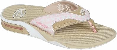 ladies reef fanning flip flops