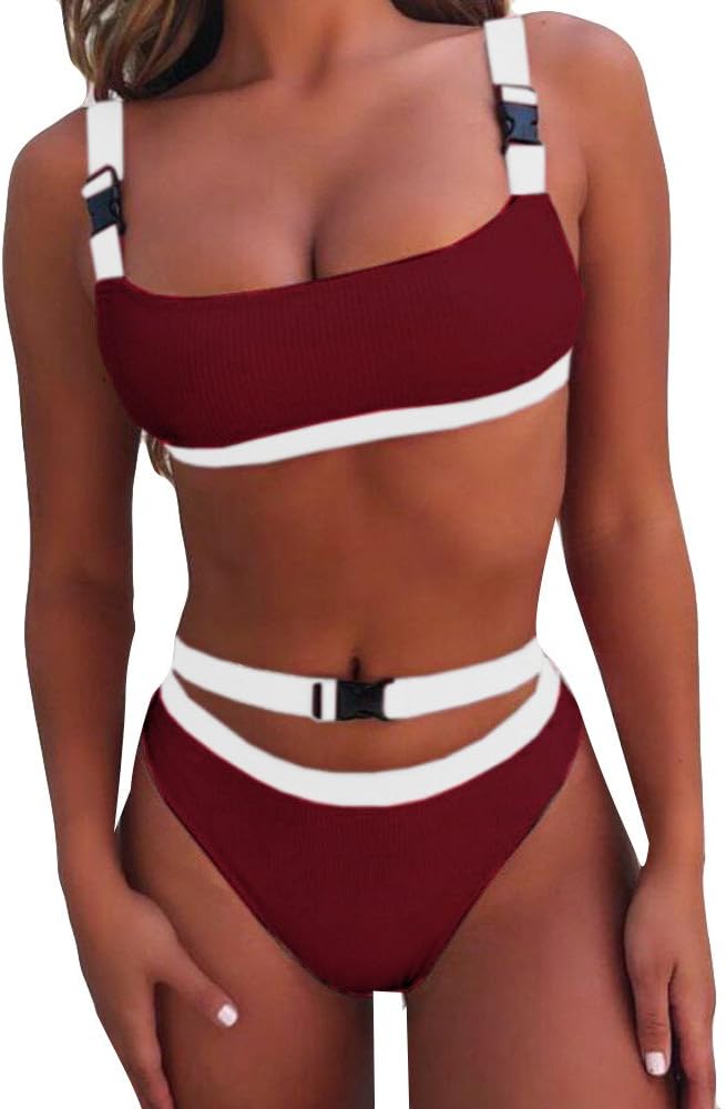 HYIRI 2019 Push-Up Padded Bra,Women's Temperament Beach Bikini Set Swimsuit Swimwear