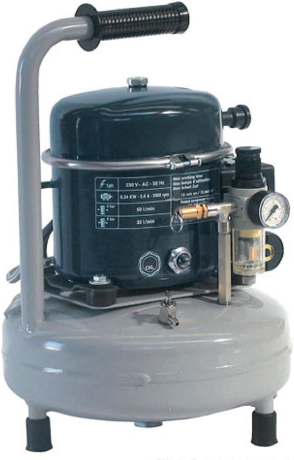 Werther Silent Air compressor SilAir 50/9 Amazon.de Baumarkt