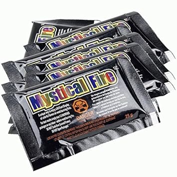 Mystical Fire Feuerstellen Set of 10 Sachets, mehrfarbig, 12x5x10 cm, 25 ml, IT-9Q6Y-IMAD