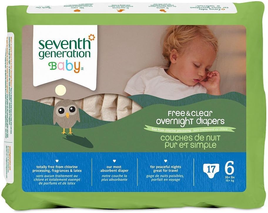 best overnight diapers size 6