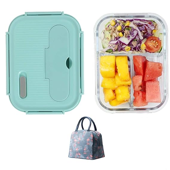 SYHSZY Fiambreras bento Fiambrera ， Fiambrera de Vidrio de ...