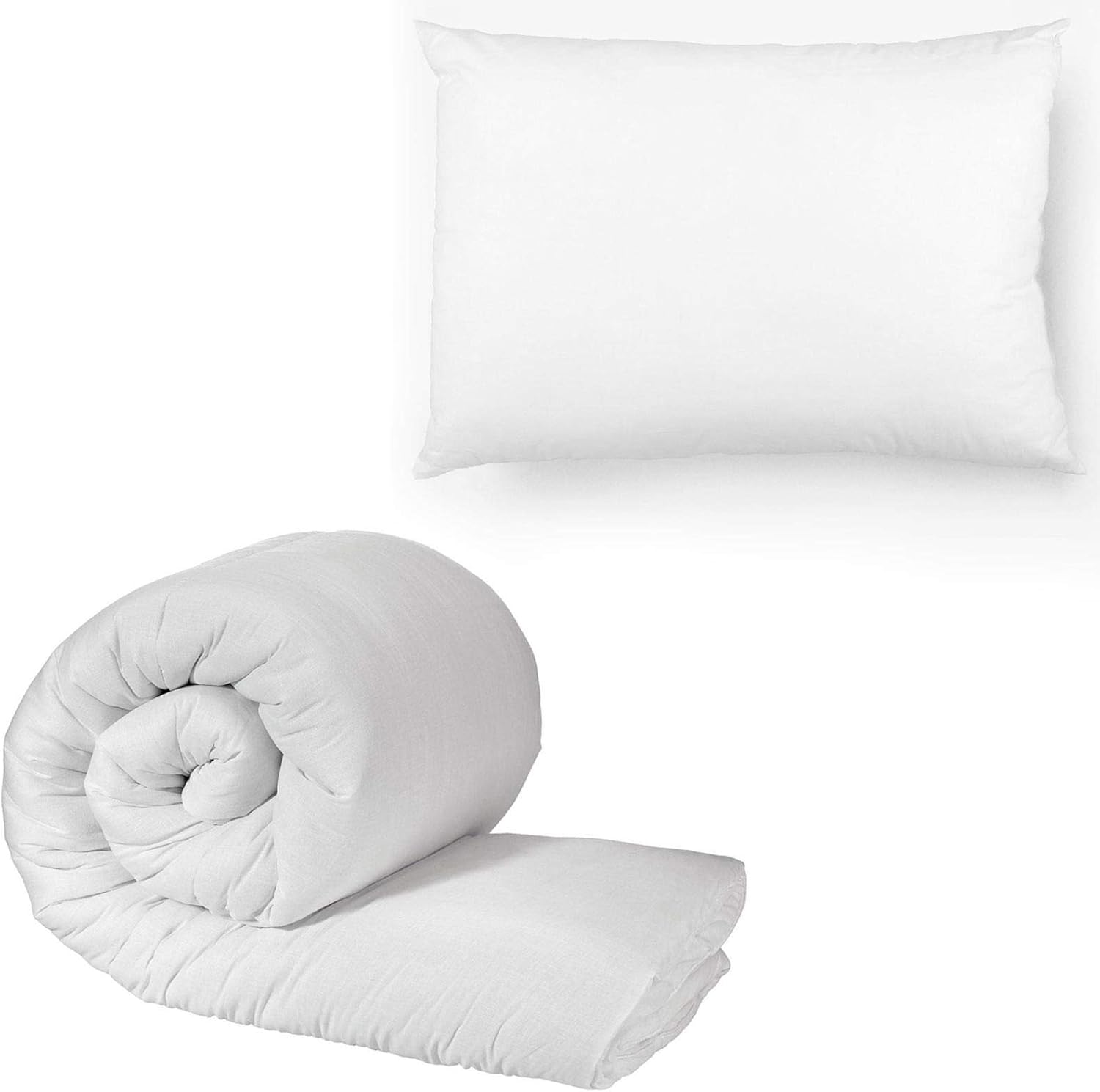 cot bed quilt and pillow