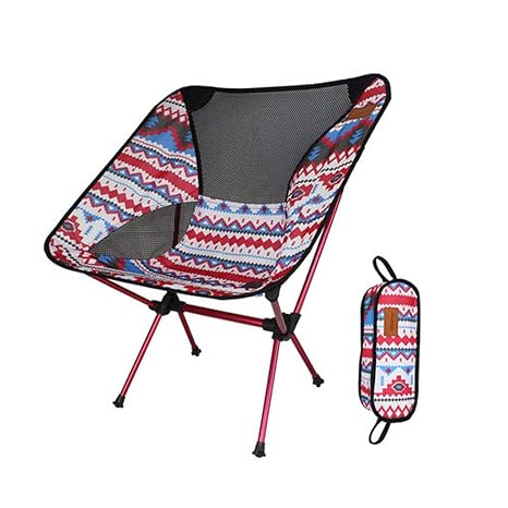 BYZDD Außen Aluminium Verstellbare Klappstuhl, Ultraleicht Tragbare