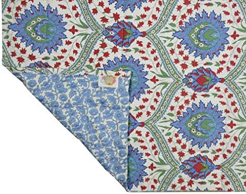 Calming Covers Weighted Blanket for children | Size Small | 3 lb (pound) weighted lap pad | Ideal for boys, girls &amp; teens - helps with stress, anxiety, sensory processing, ADHD &amp; autism | Blue Paisley