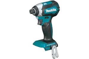 Makita 18V LXT Brushless 1/4" Impact Driver, Compact & Lightweight, XPT Protection, Twin LED Lights, Tool Only