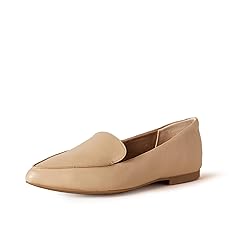 Amazon Essentials Women's Loafer Flat, Beige, 15