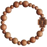 Rosary Bracelet Jujube Wood stretch 10mm