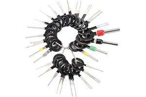 Auto Terminals Removal Key Tool Set | Car Electrical Wiring Crimp Connector Extractor Puller Release Pin Kit 14/18pcs/26pcs