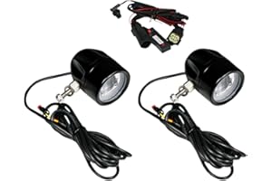 Custom Dynamics PB-FOG-BCM-B LED Halo Fog Lights - Black