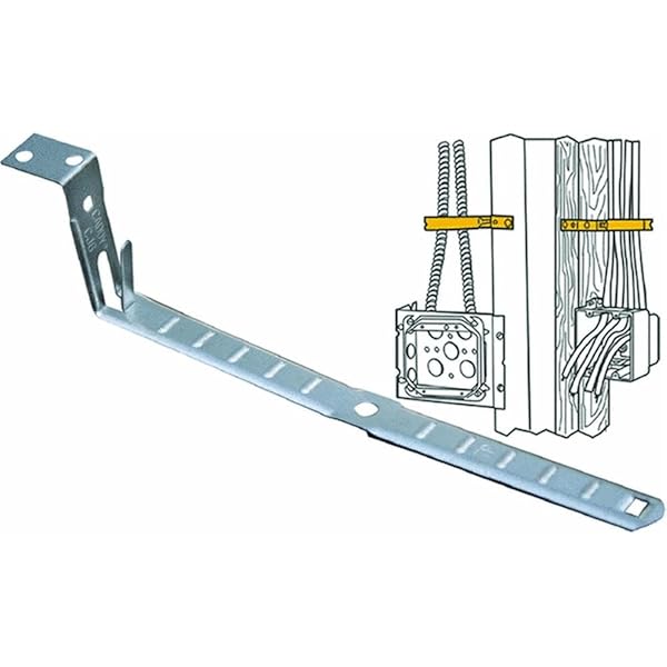 Nvent Caddy Wall Stud Conduit Cable Clip,Steel CJ6