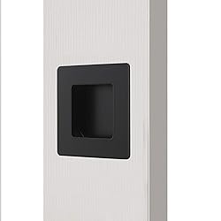 homdiy Sliding Closet Door Handle Black Flush