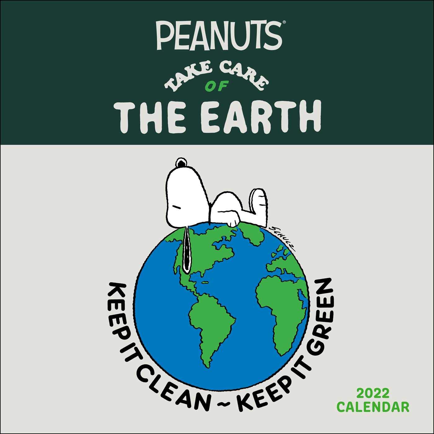 2022 Peanuts Calendar Peanuts 2022 Wall Calendar: Take Care Of The Earth : Peanuts Worldwide Llc,  Schulz, Charles M.: Amazon.co.uk: Books