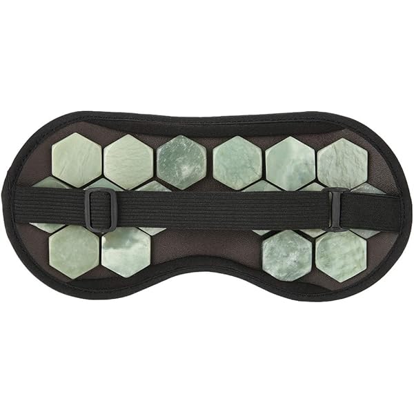Masque De Sommeil Magnétique, Masque Pour Les Yeux Pour Dormir, Masque Magnétique Pour Les Yeux Pour Un Meilleur Sommeil Et Bien-être, Sangle Réglable, Contient 12 Pierres Aimantées, Ombre à
