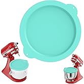 LETOMS Silicone Covers for Kitchenaid Ice Cream Bowl, Silicone Lid Compatible with Kitchenaid Tilt-Head Stand Mixer 4.5-5 Quart Stainless Steel Bowls, Dishwasher Freezer Safe