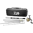 Daiwa CC20F635ML Carbon Case Travel Pre-Mounted Freshwater Spinning Combo, Multi, One Size