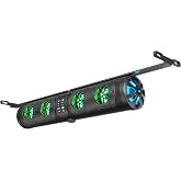 Golf Cart Sound Bar Bluetooth with T bracket Included, RGB Lighting 28" Waterproof Golf Cart SoundBar, 8 Speaker HiFi 2.1HD Amplified Powersports Offroad, Compatible LED Sound System Marine