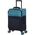 it luggage Duo-Tone 22" Softside Carry-On 8 Wheel Spinner, Capri Breeze/Dress Blues