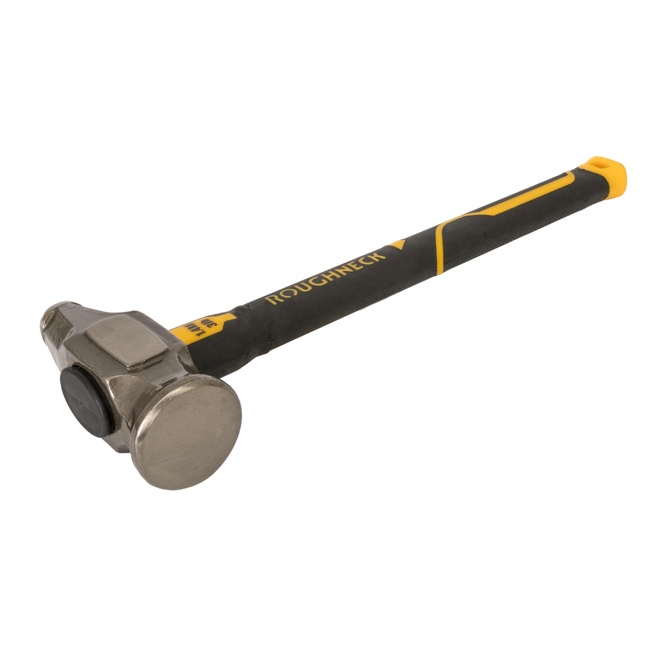 Roughneck Gorilla ROU65803 Fibreglass Mini Sledge Hammer 3 Lb/1.4 kg with Compression Fit Handle