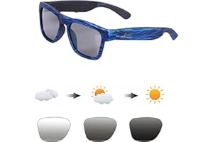 OHO SUNSHINE OhO Smart Glasses,Polarized Sunglasses with Bluetooth Speaker,Athletic/Outdoor UV Protection and Voice Control,Unisex(Transitional Lens)