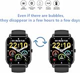 MIHENCE Screen Protector TPU for Nerunsa 1.85" Smartwatch P66B P66D P66E 6pk view 2