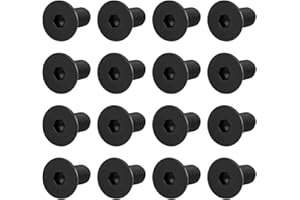 AS Axis Spindleon 16pcs Bicycle Self-Locking Pedal Locking Plate Screws M5x12mm Compatible with Shimano SPD Self-Locking Peda