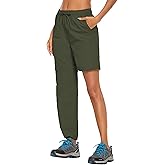 PINSPARK Women's Hiking Zip Off Pants Waterproof Convertible Shorts Lightweight for Camping Sweatpants with Pockets