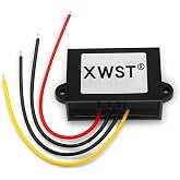 DC 12V Step Up to 24V Power Boost Converter 1A 24W DC Voltage Regulator Boost Converter Waterproof Module Transformer (12V-24V-1A)