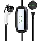 Liftsun Portable EV Charger Level 1, 15Amp 110V, Electric Vehicle Charger with 21Ft Cable,NEMA 5-15P for Plug-in Home EV Charging Station,Compatible with SAE J1772 EVs and Tesla(Adapter Required)