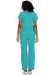 floralhue Scrubs for Women, V-Neck Scrubs Top