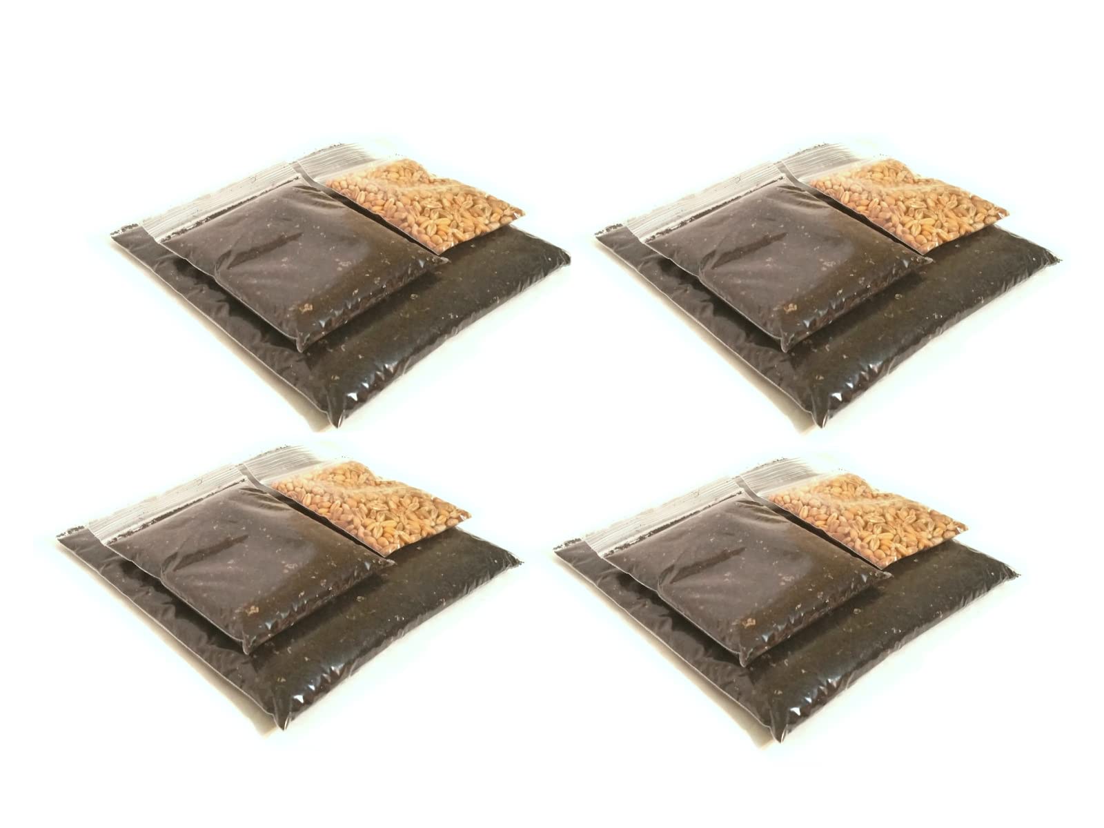 Cat FurNature - Cat Grass Refill Kit 4 Pack