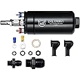 EVIL ENERGY 12V External Inline Fuel Pump Electric 300LPH High Flow Universal