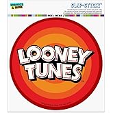 Looney Tunes Logo Automotive Car Window Locker Circle Bumper Sticker