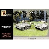 Panzer E25 Tanks (2) (Snap Kit) 1-72 Pegasus