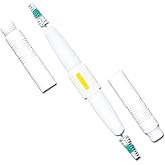 Staino Twins Interdental Brush Dual-Ended Travel Brush, Medium Tapered Mini Brush, 36 2-Brush Units - Total 72 Brushes