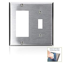 Leviton S126 2-Gang 1-Toggle, Decora/GFCI Device