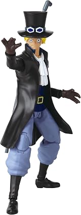 BANDAI Anime Heroes One Piece Sabo Action Figure 17cm with Accessories view 4