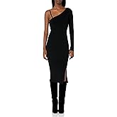 HUDSON Women's Asymmetrical Long Sleeve Dress