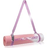 A AZURELIFE [MAT NOT Included] Yoga Mat Sling, Yoga Mat Straps for Carrying, Easy-Cinch Yoga Mat Holder Strap
