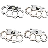 Pack of 4 Irish Brass Knuckles Decal Vinyl Sticker | Trucks, Laptops | Black | 7'' x 4'' NOT Real
