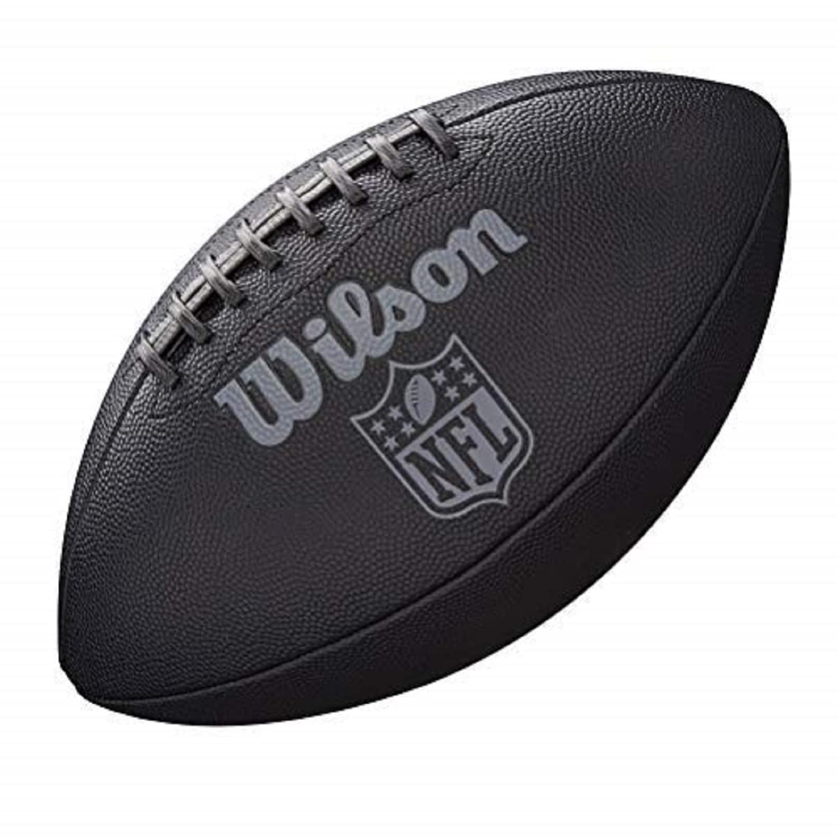 Wilson Unisex-Adult NFL Official Size Football, Black, Uni