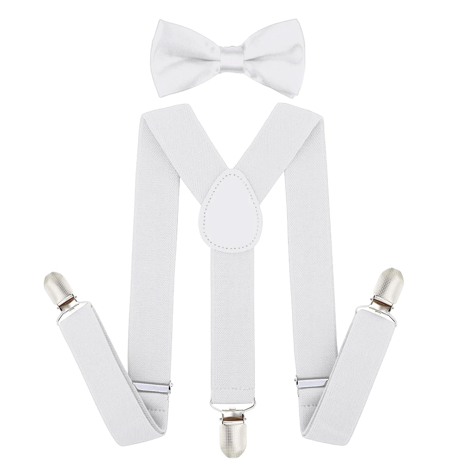 Photo 1 of Kanfouaela Kid's Suspenders and Bowtie Set - Fits Child Boys & Girls, 6 Months to 7 Years, Perfect for Daily Wear & Events
