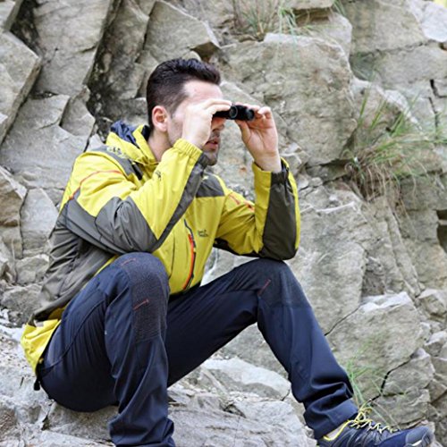 AutumnFall Binoculars Telescope,QANLIIY Waterproof 20x22 Pocket Mini HD Night Vision Binocular Zoom Telescope (black)